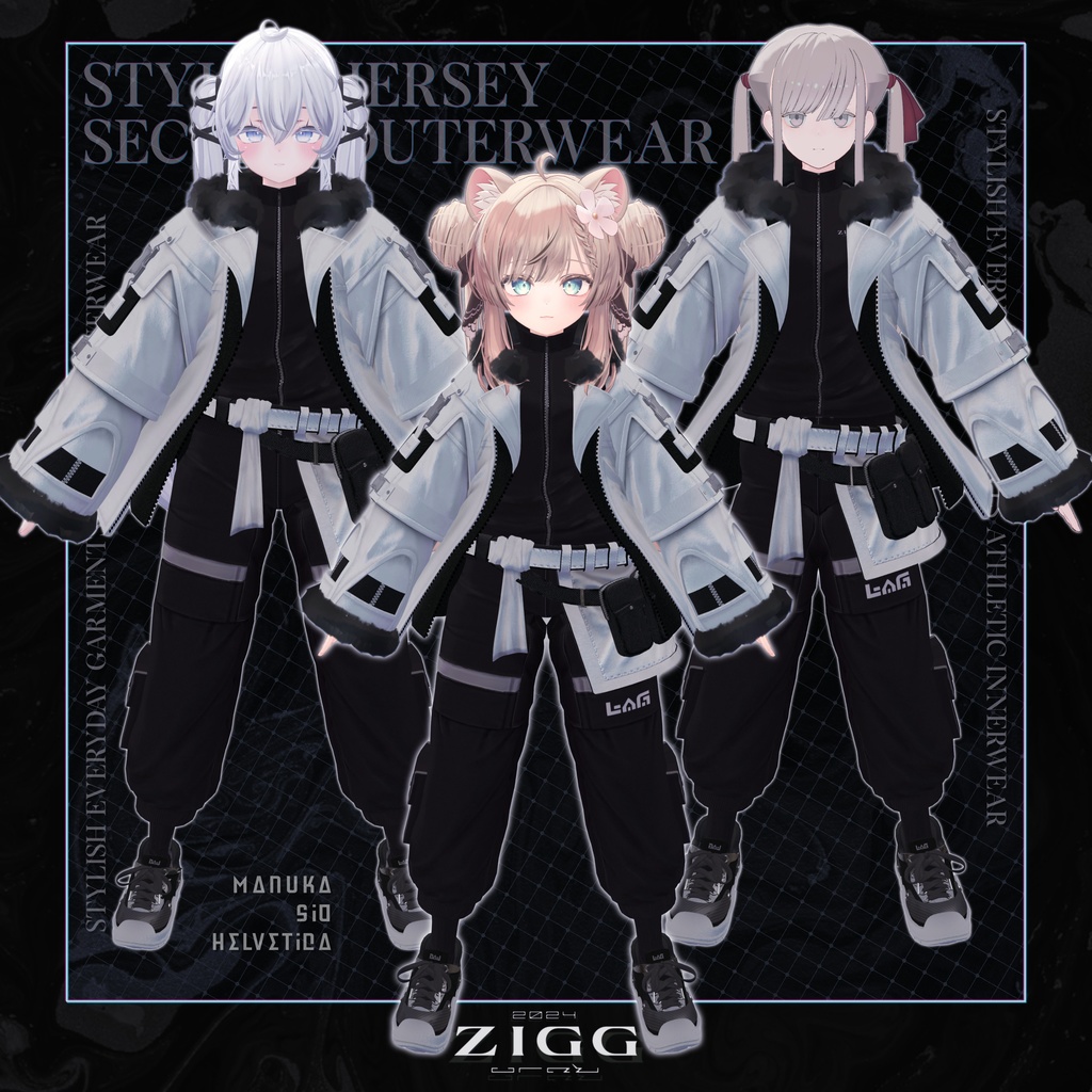 Stylish Jerseys & Second Outer(Manuka/Sio/Helvetica)