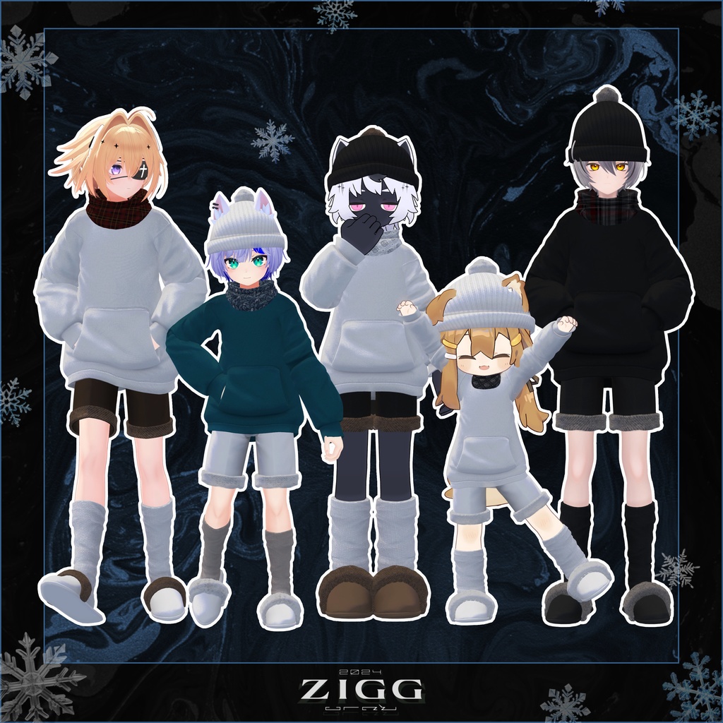 2024Zigg冬服(8アバター対応)
