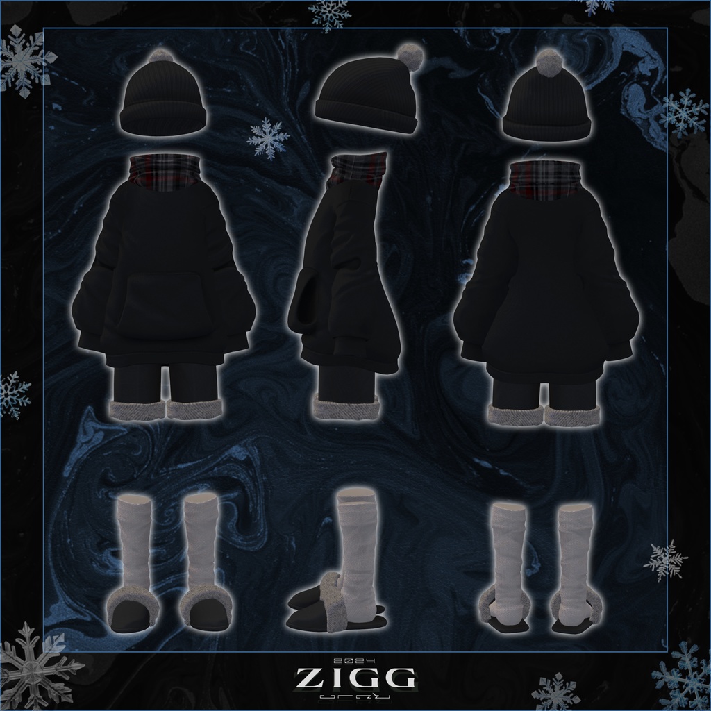 2024Zigg冬服(8アバター対応)