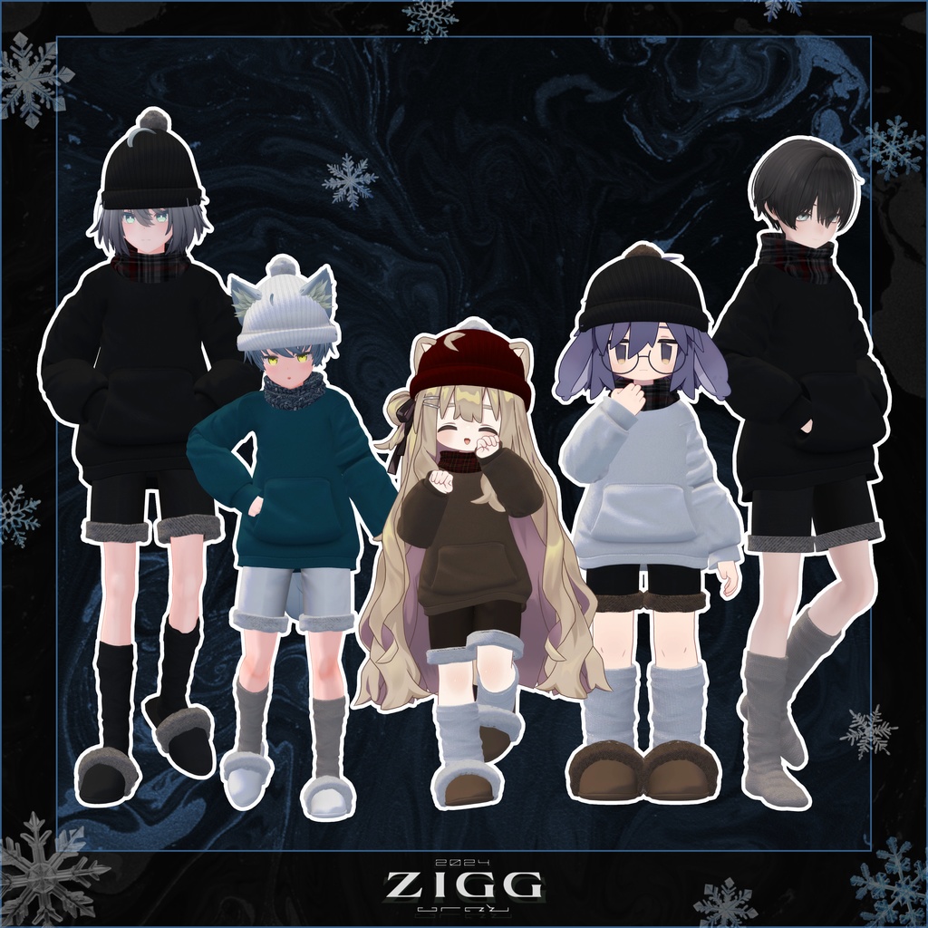 2024Zigg冬服(8アバター対応)