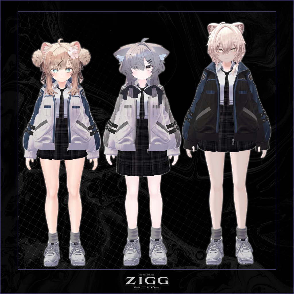 学園服Override Academia(3アバター対応)