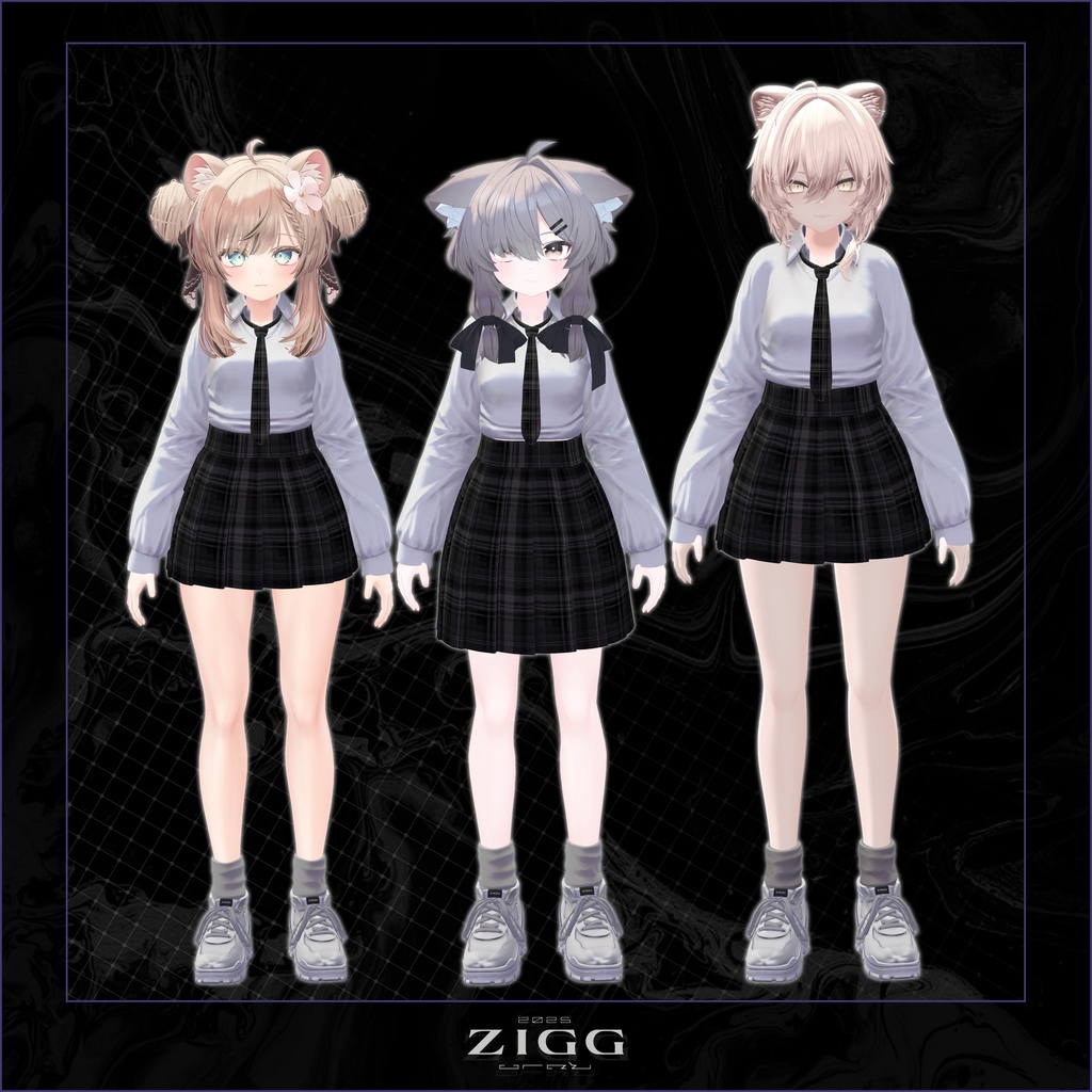 学園服Override Academia(3アバター対応)