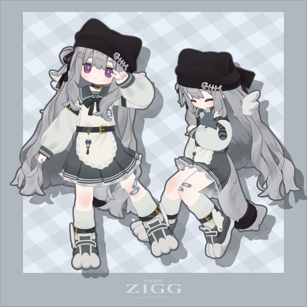 学園祭メイドセーラー服_キプフェル対応【シルバーアクセサリーおまけ期間中】