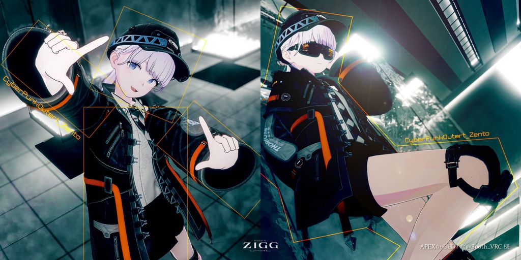 CyberPunkOutert「Zento」_Lapwing/kuuta対応