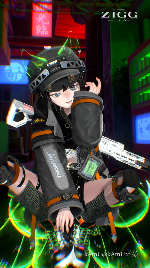 CyberPunkOutert「Zento」_Lapwing/kuuta対応