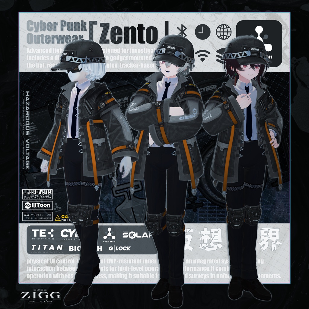 CyberPunkOutert_+Head /NoizRE対応