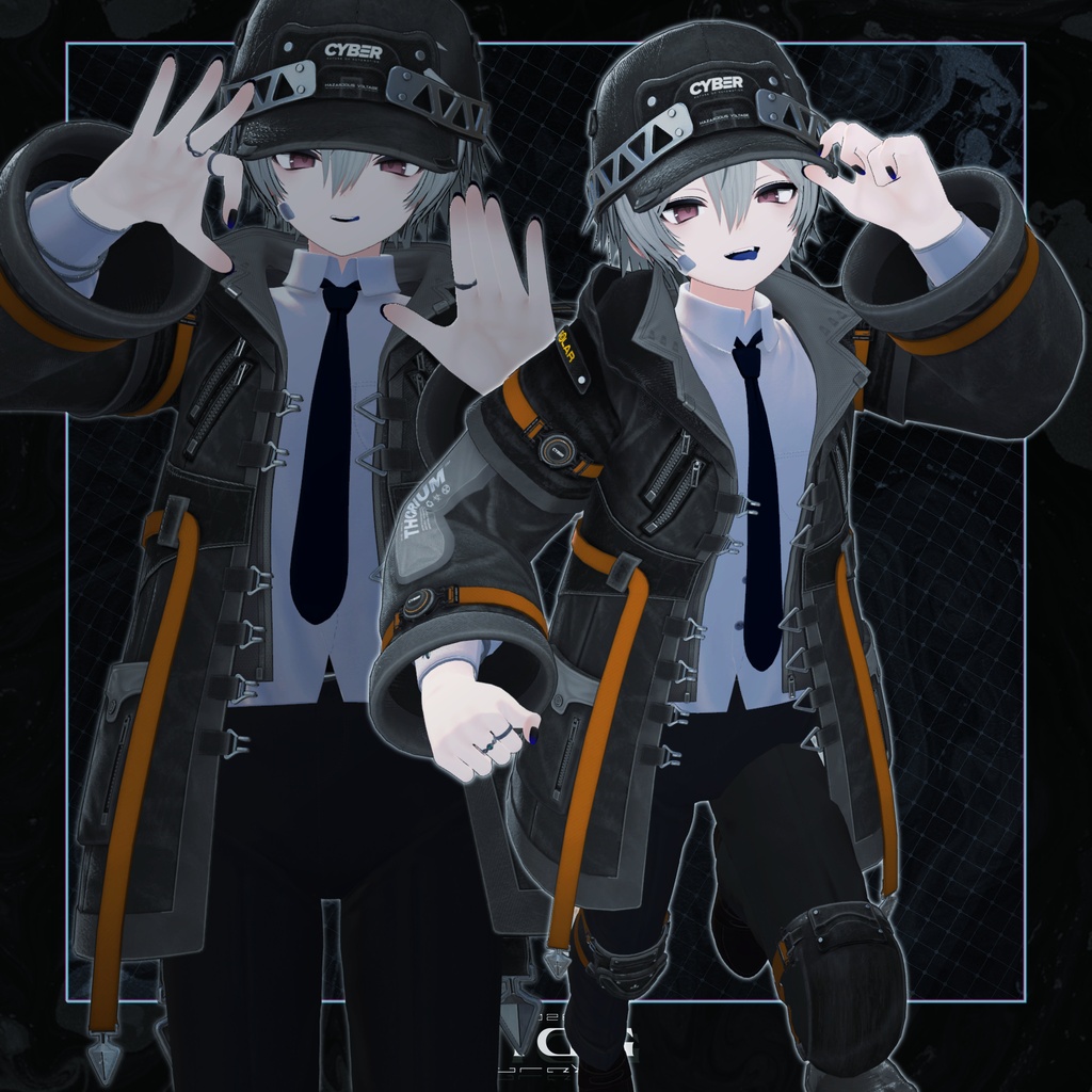 CyberPunkOutert_+Head /NoizRE対応