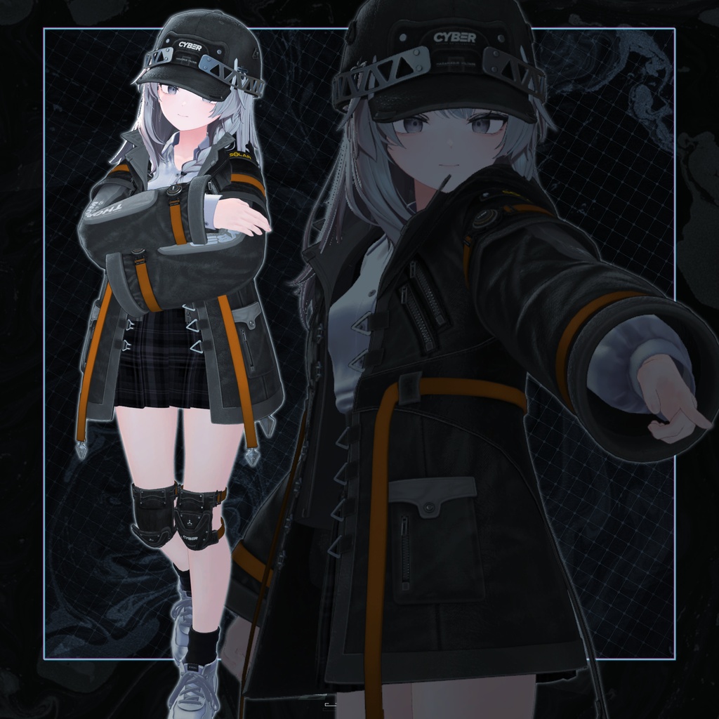 CyberPunkOutert_Zento_Marycia/Shinano対応