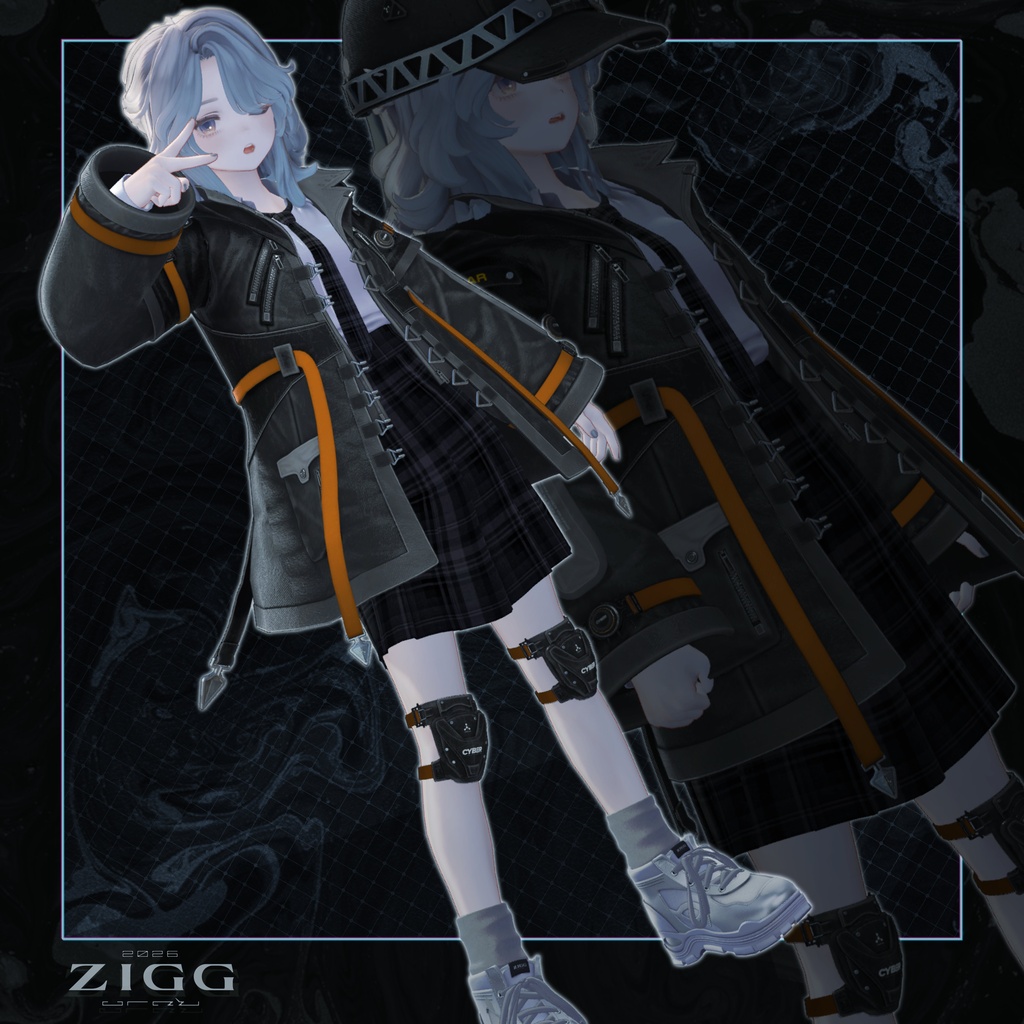 CyberPunkOutert_Zento_Marycia/Shinano対応