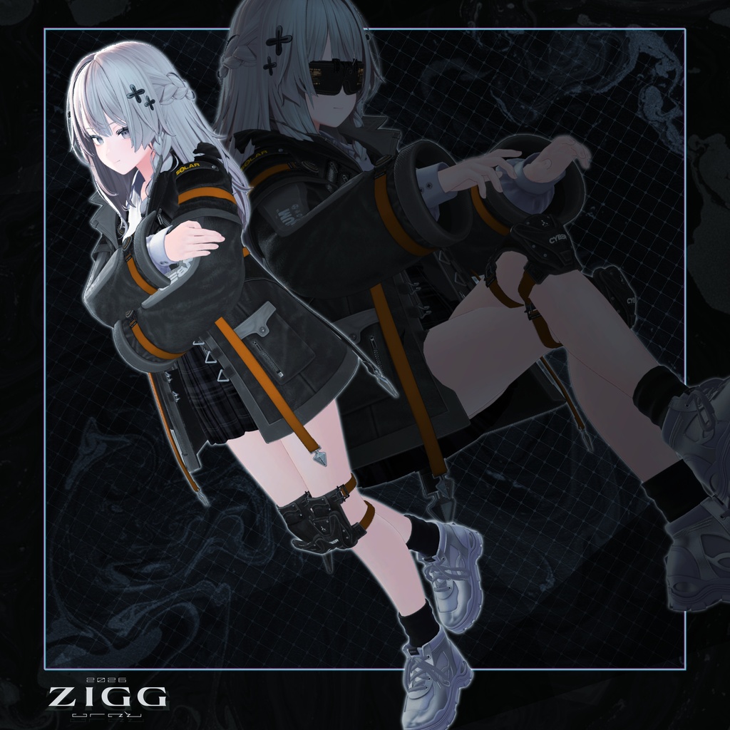 CyberPunkOutert_Zento_Marycia/Shinano対応