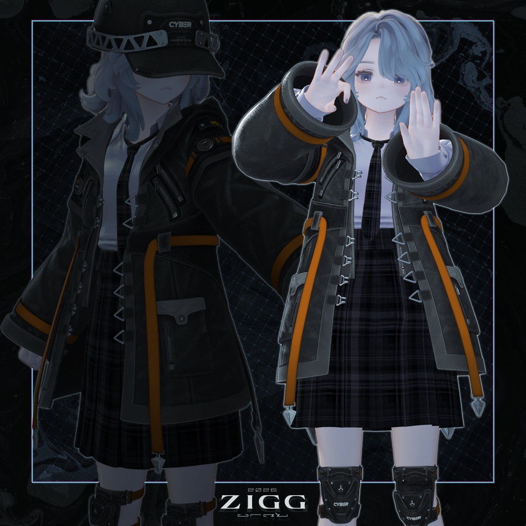 CyberPunkOutert_Zento_Marycia/Shinano対応