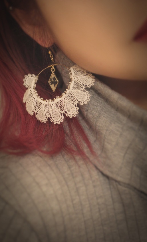 髭切イメージフープピアス(イヤリング)