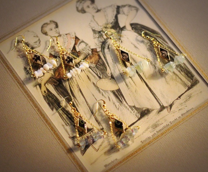 鶯丸 髭切 膝丸イメージイヤリング(ピアス)