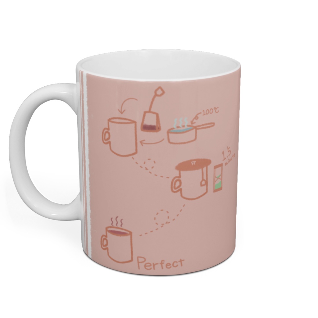 甘飴甘味の美味しい紅茶の入れ方マグカップ