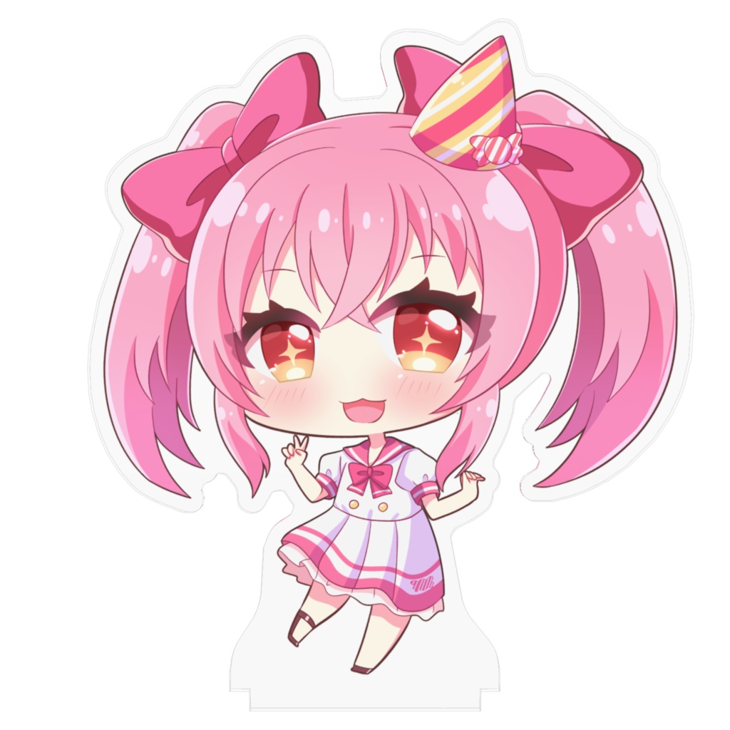 【甘飴甘味2周年記念商品】セーラーワンピSDアクリルスタンド