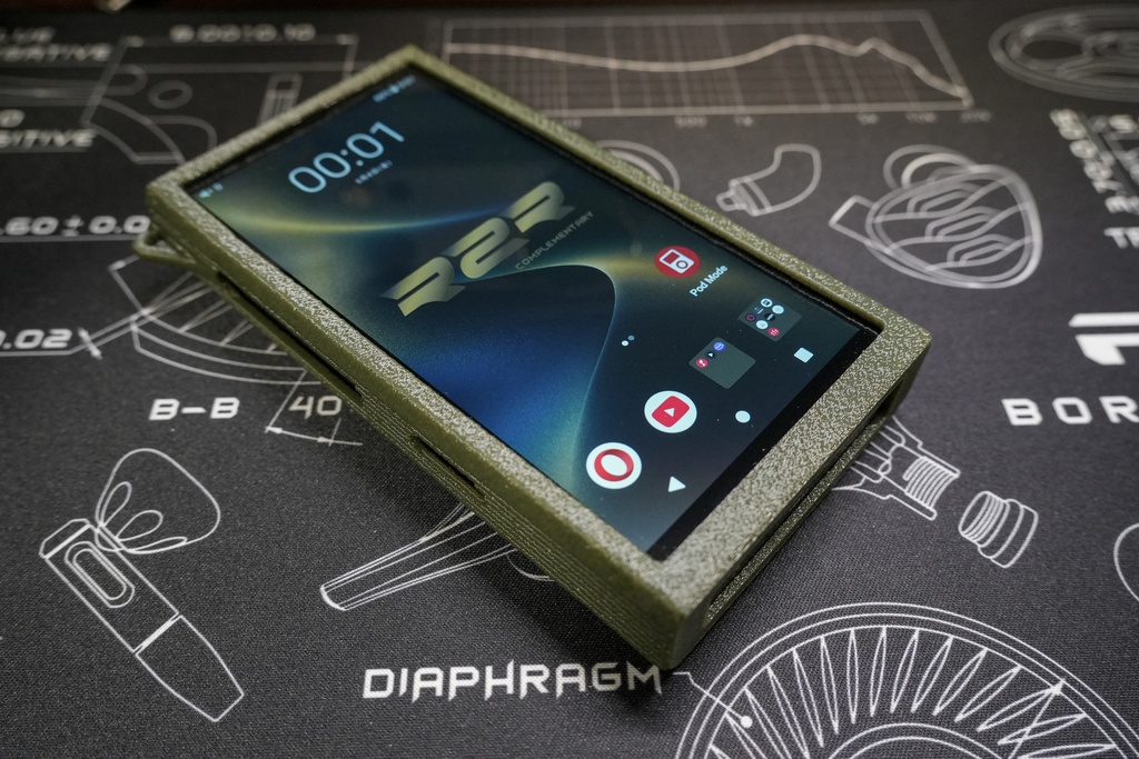 FIIO M33 R2R SPケース(ストラップホール付)