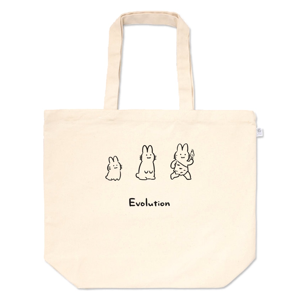 HENGENうさぎ-Evolution（トートバッグ・L）