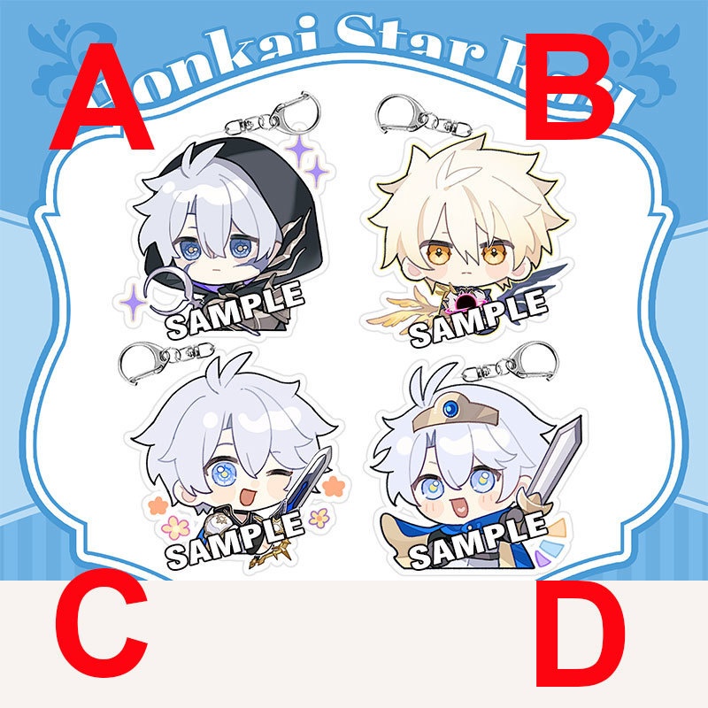 スターレイル ファイノン アクリルキーホルダー 缶バッジ