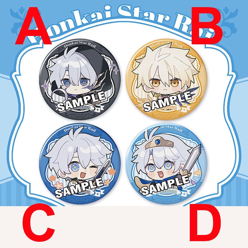 スターレイル ファイノン アクリルキーホルダー 缶バッジ