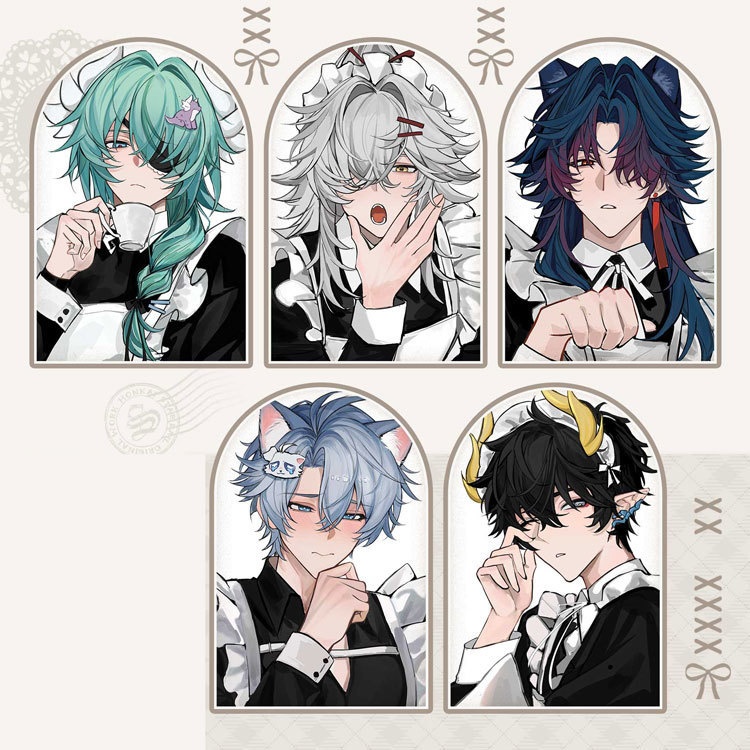 崩坏星穹铁道 崩壊スターレイル スターレイル アナイクス ファイノン 景元 刃 丹恒 アクリルキーホルダー 缶バッジ ブックマーク