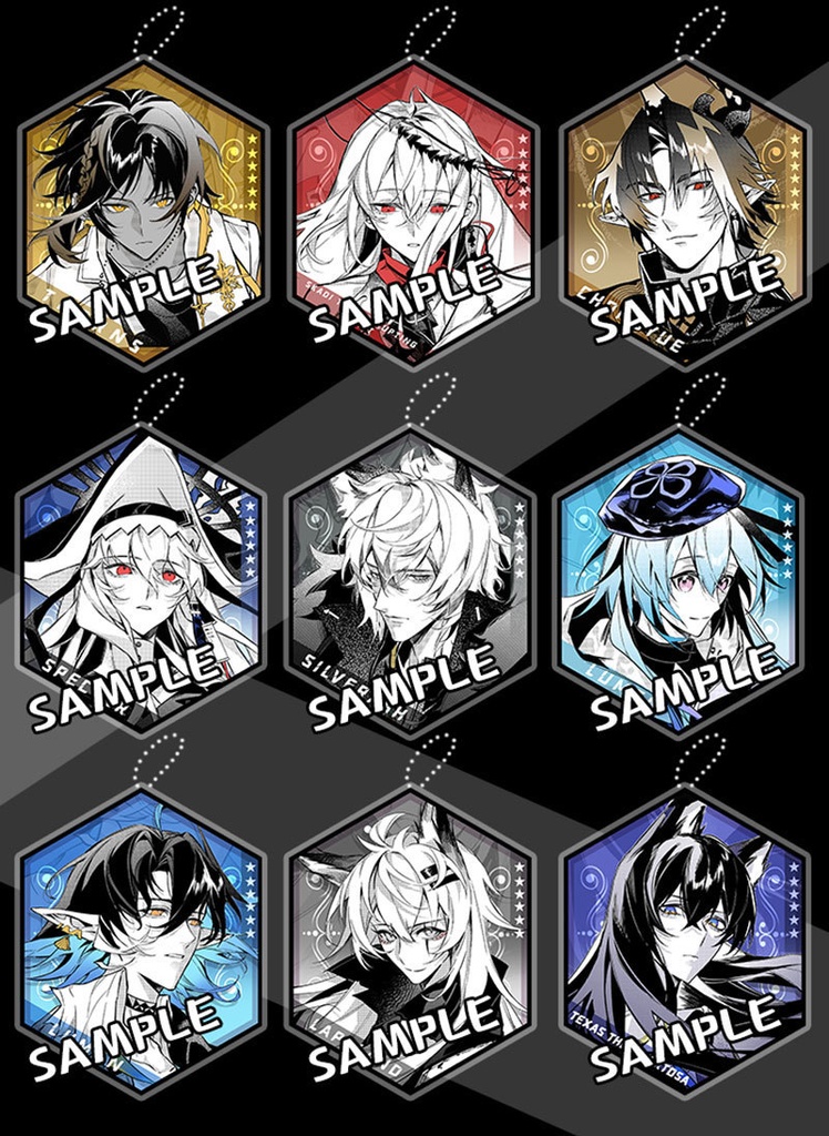 アークナイツ エーベンホルツ ソーンズ 濁心スカジ チョンユエ スペクター シルバーアッシュ ミヅキ ルーメン ラップランド テキサス アクリルキーホルダー 缶バッジ