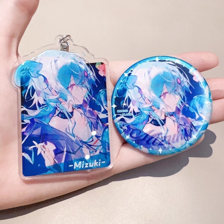 アークナイツ 明日方舟 ミヅキ ゴールデングロー アクリルキーホルダー 缶バッジ ブックマーク