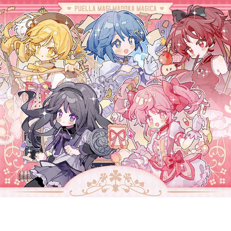 魔法少女まどか☆マギカ 鹿目まどか 暁美ほむら 美樹さやか 巴マミ 佐倉杏子 アクリルキーホルダー 缶バッジ アクリルスタンド ブックマーク