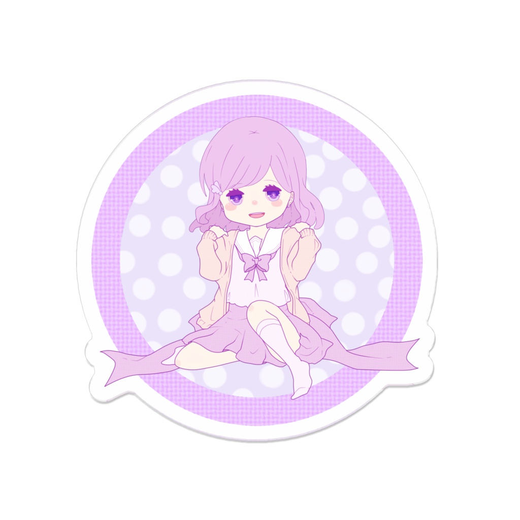 清楚ちゃん❀アクリルバッジ
