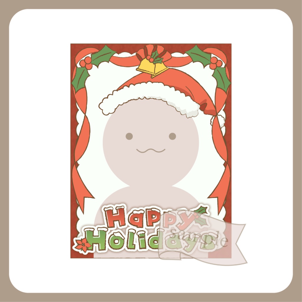 ハッピーホリデー- X(Twitter)用画像【IRIAM イリアム】