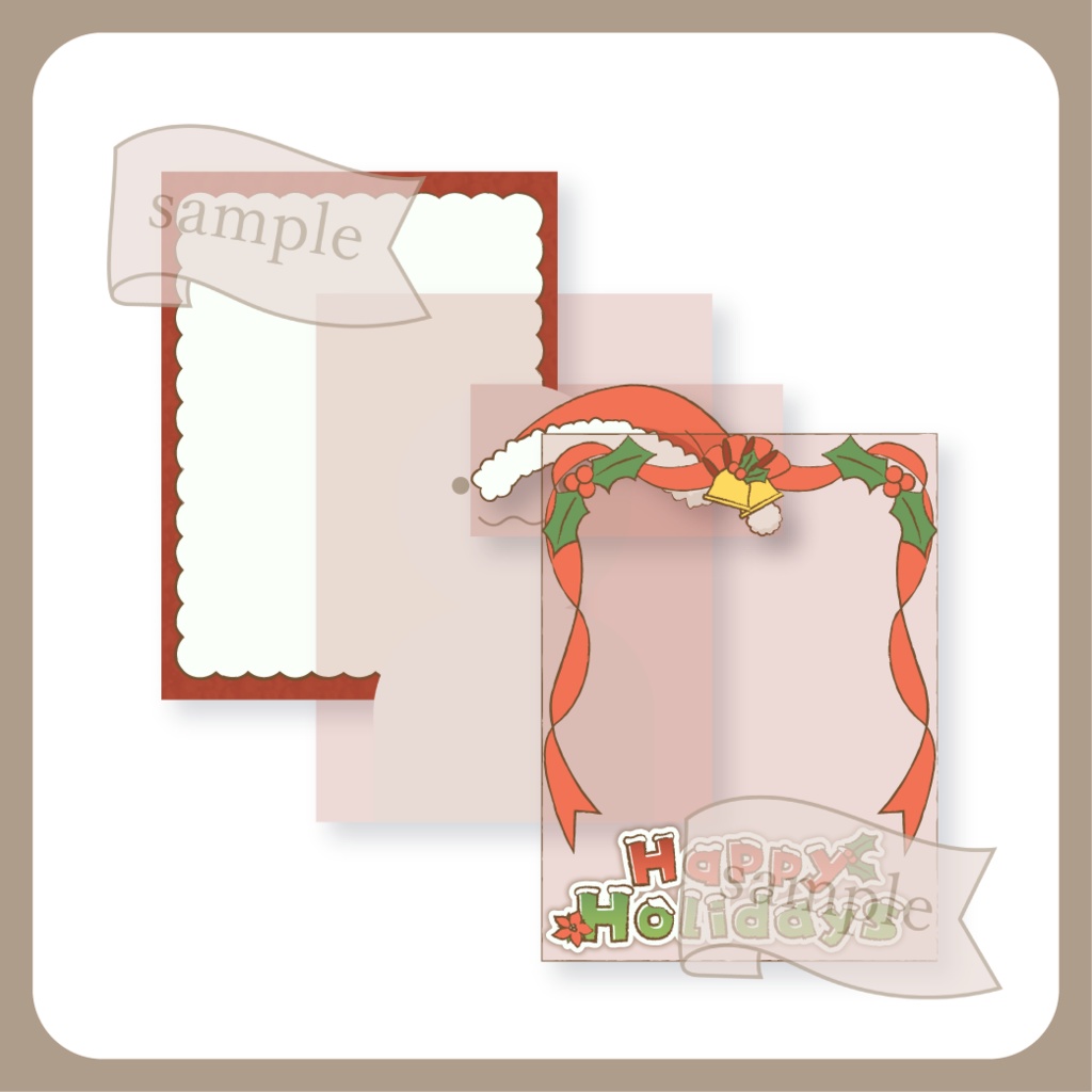 ハッピーホリデー- X(Twitter)用画像【IRIAM イリアム】