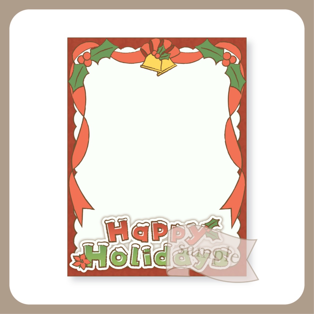 ハッピーホリデー- X(Twitter)用画像【IRIAM イリアム】