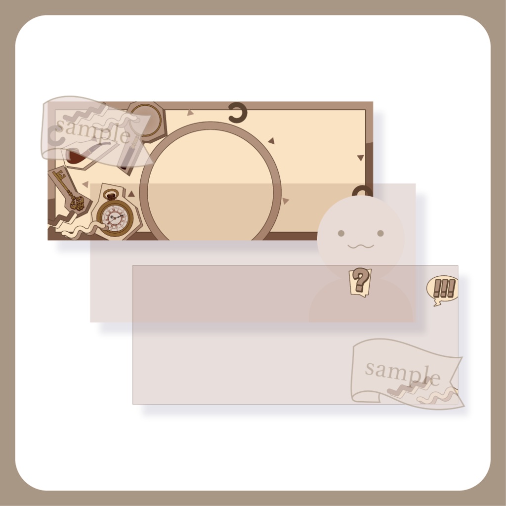 迷探偵【IRIAM イリアムヘッダー・アイコンリング】