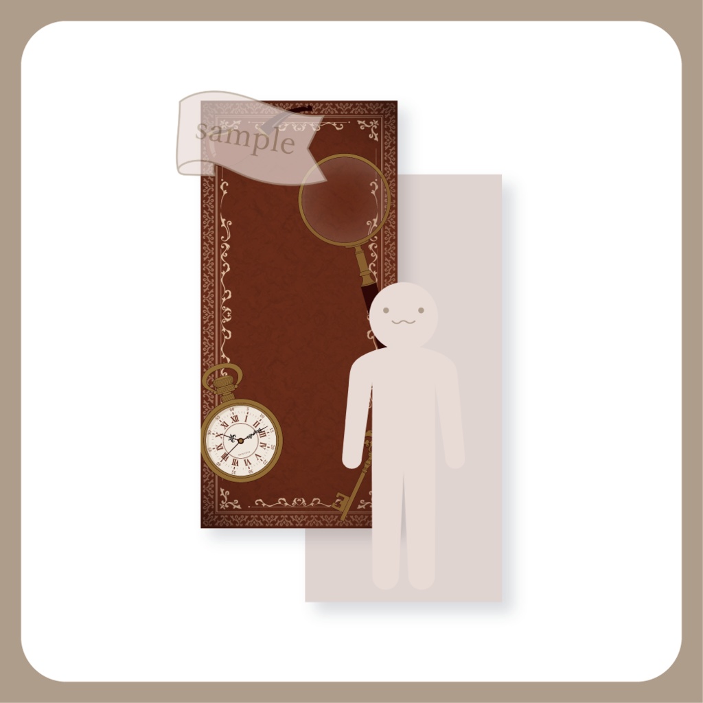 名探偵 - スマホ待ち受け画像・スマホ壁紙【IRIAM イリアム Vtuber Vliber】