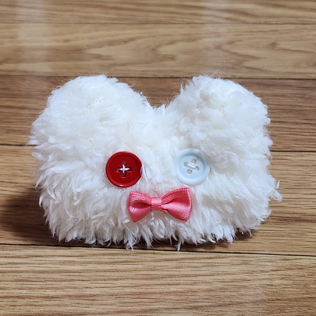 下手な人が作ったぬいぐるみ
