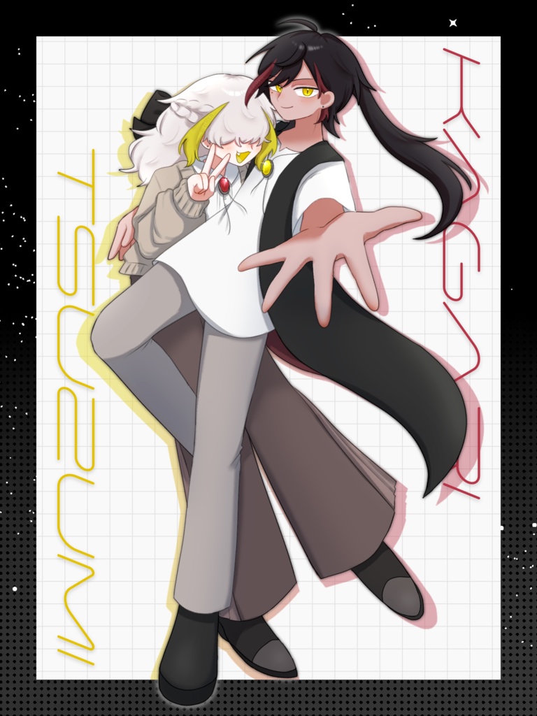 かがつづアクリルスタンド