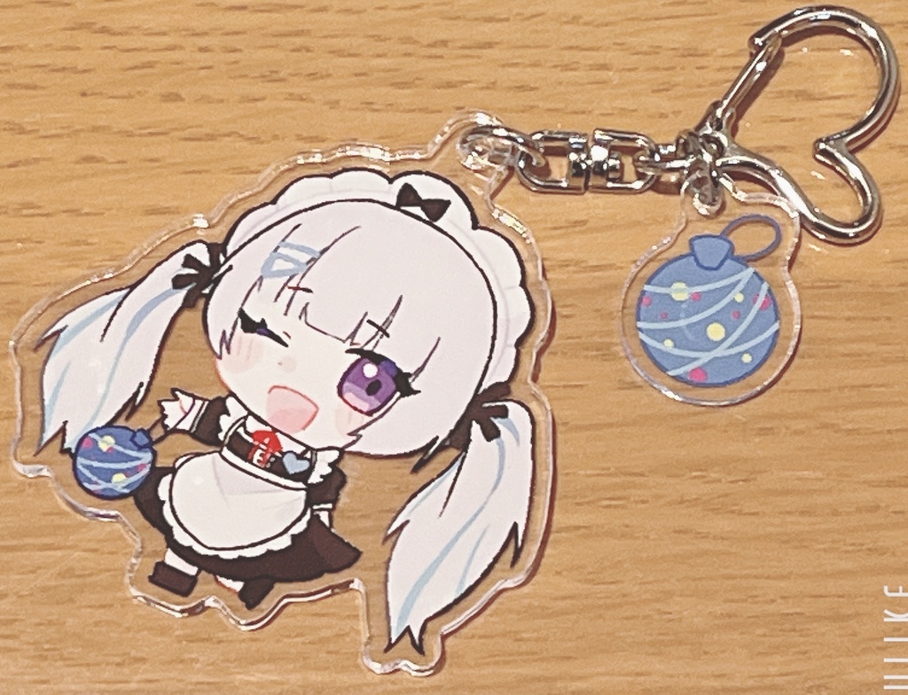 描き下ろしアクリルキーホルダー(水風船バージョン)