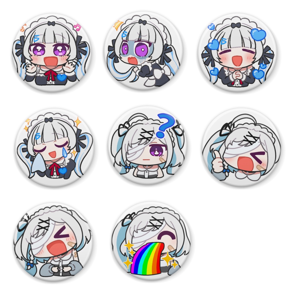 【常設グッズ】スタンプ缶バッジ