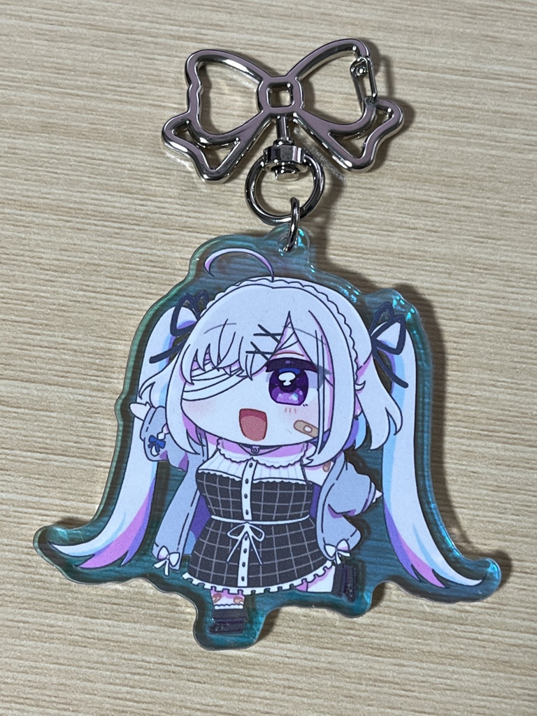 サイン入り！偏光アクリルキーホルダー