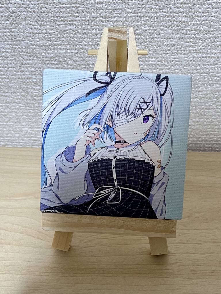 イーゼル付きミニキャンバス