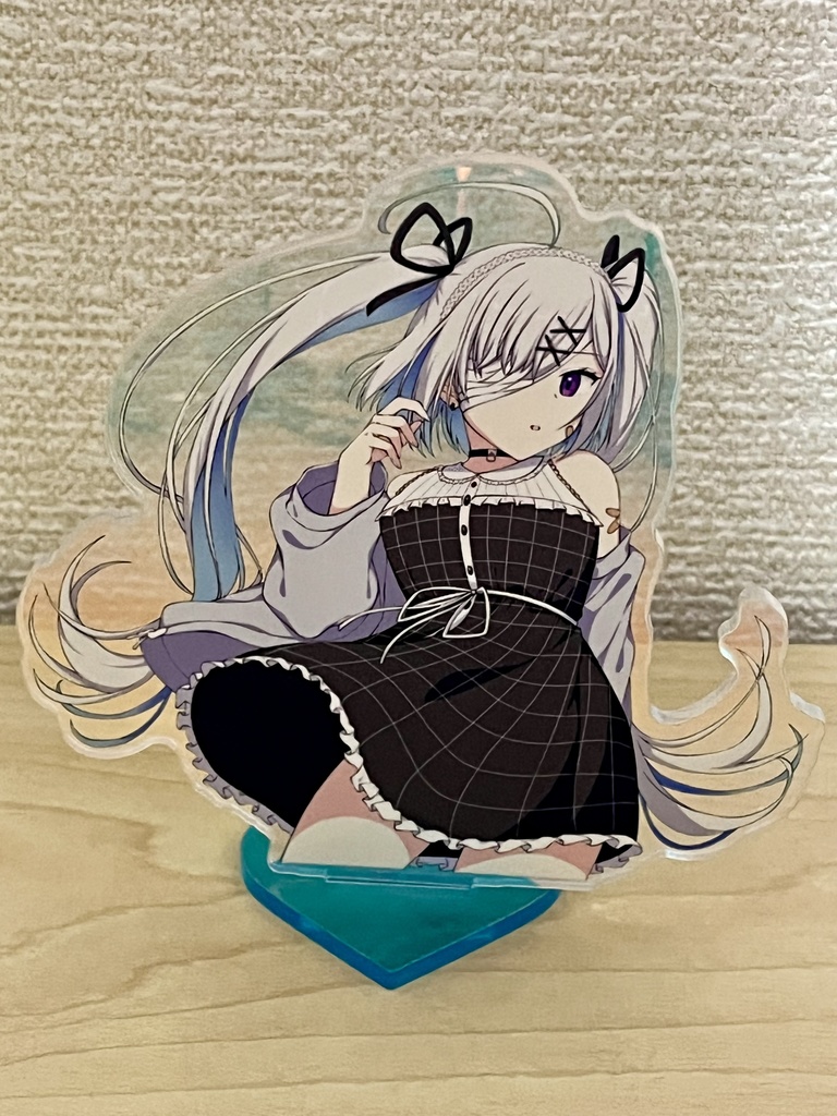 直筆サイン入り偏光アクリルスタンド