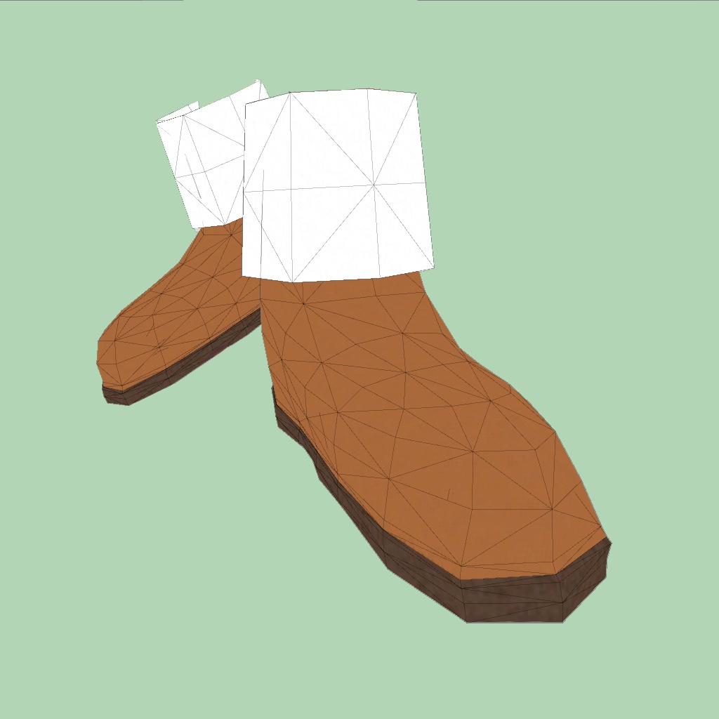 スノーブーツ 3Dモデル