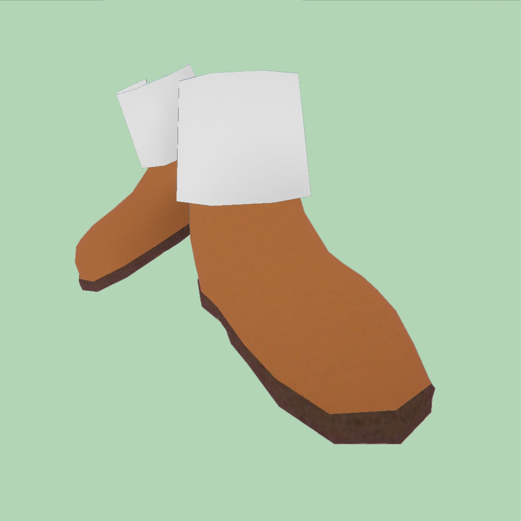 スノーブーツ 3Dモデル