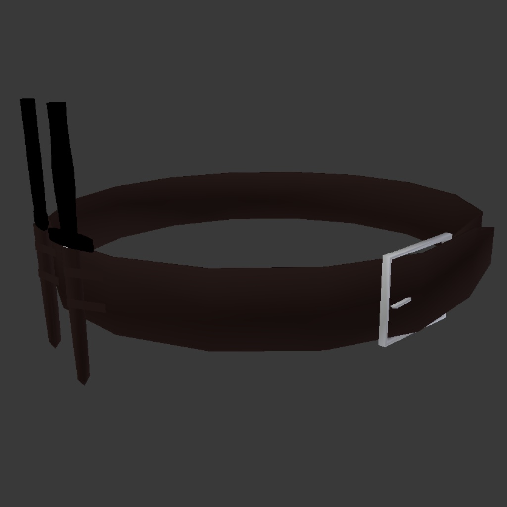 ナイフ+ナイフホルダー 3Dモデル