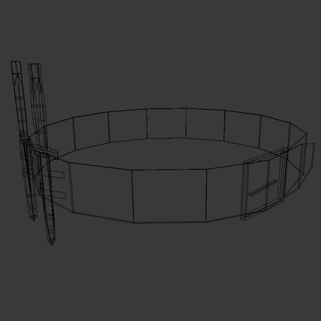 ナイフ+ナイフホルダー 3Dモデル