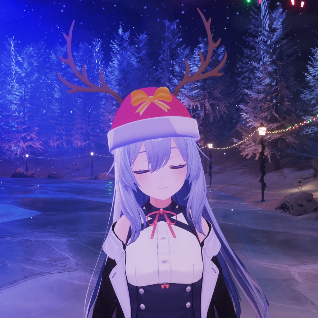 Christmas accesories: Ribbon and antlers