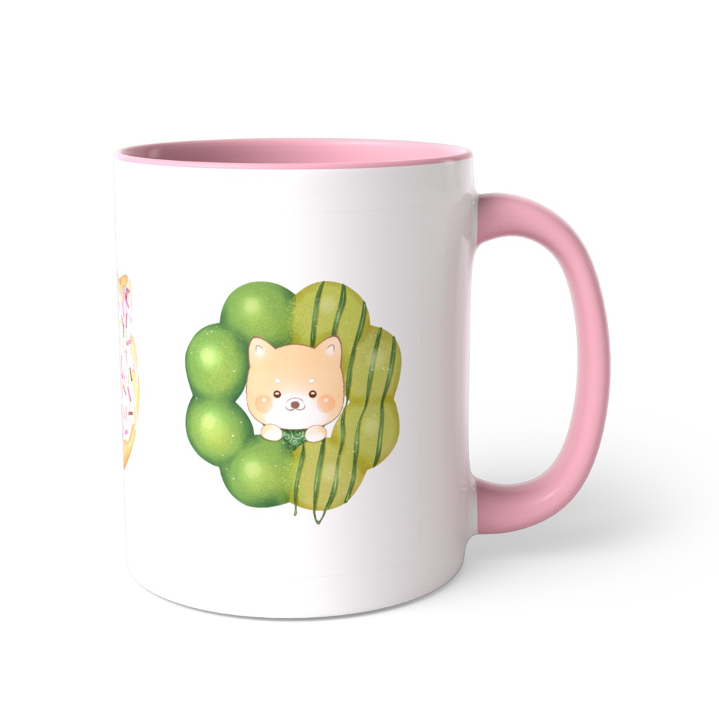 ツートンカラーマグ(ドーナツ)