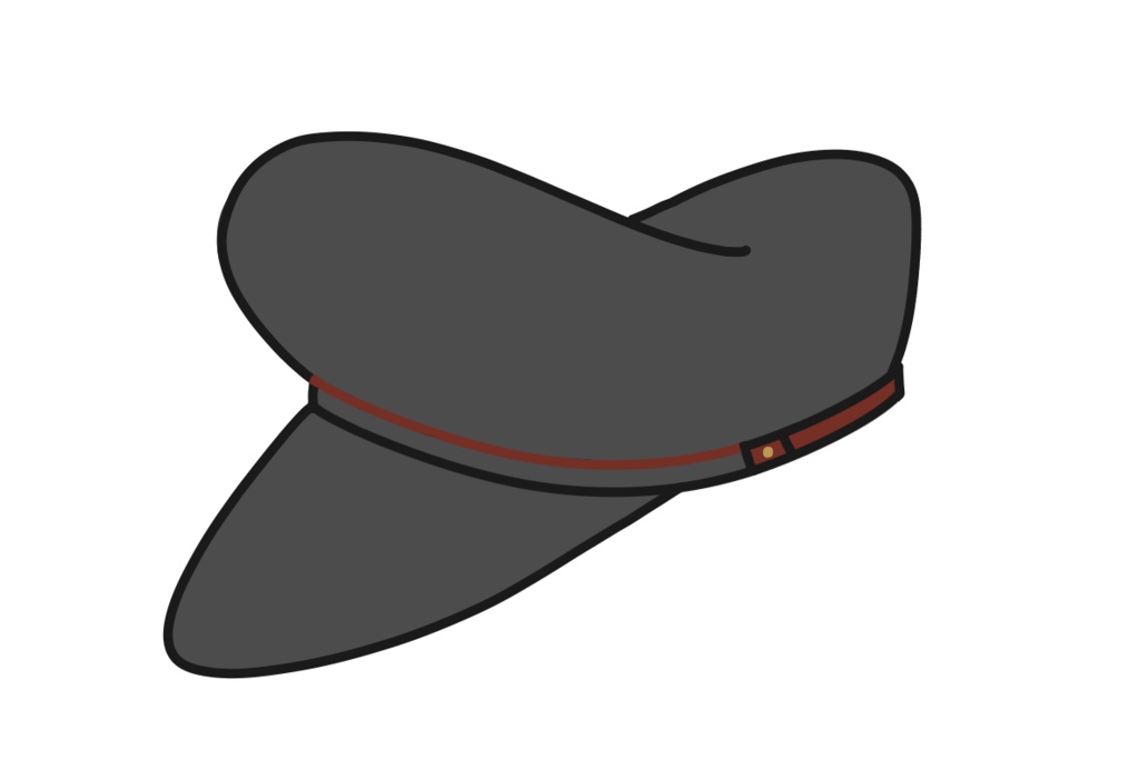 ガングート　帽子キーホルダー