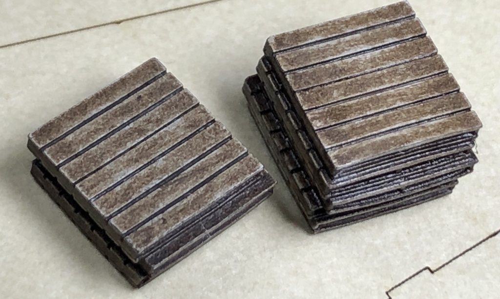 T11 木製パレット 1/144・1/150 (Nゲージサイズ)