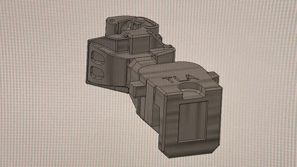 TLA(T社機関車用):マルチナックルカプラー(改)