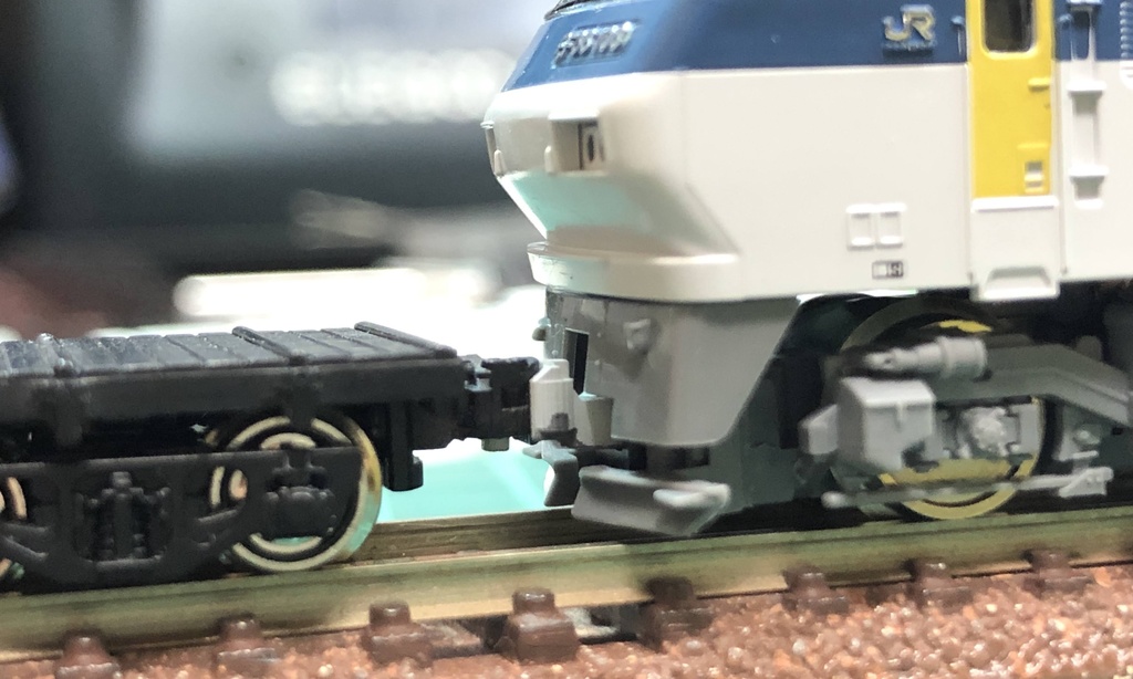 TLC(T社F級機関車台車マウント用):マルチナックルカプラー(改)